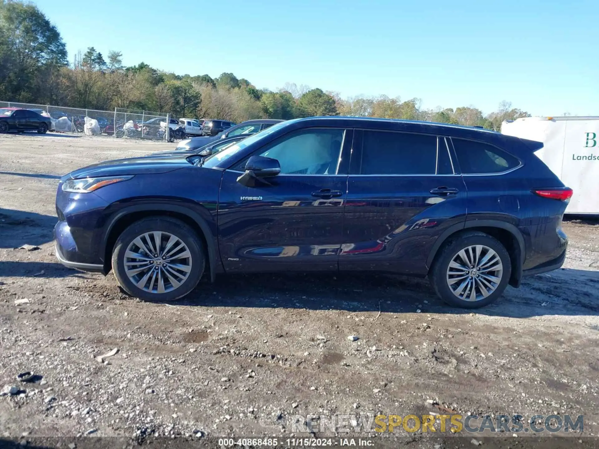 14 Photograph of a damaged car 5TDEBRCH1MS015082 TOYOTA HIGHLANDER 2021