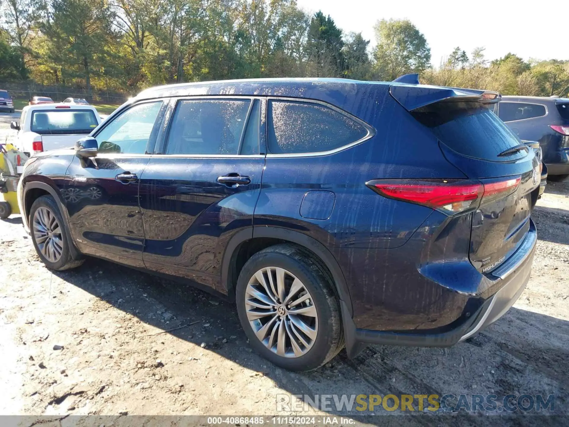 3 Photograph of a damaged car 5TDEBRCH1MS015082 TOYOTA HIGHLANDER 2021