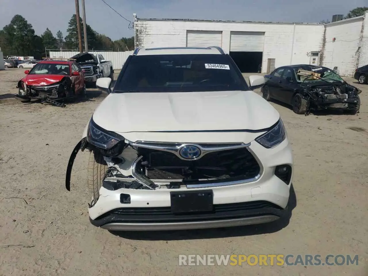5 Photograph of a damaged car 5TDEBRCH2MS055753 TOYOTA HIGHLANDER 2021