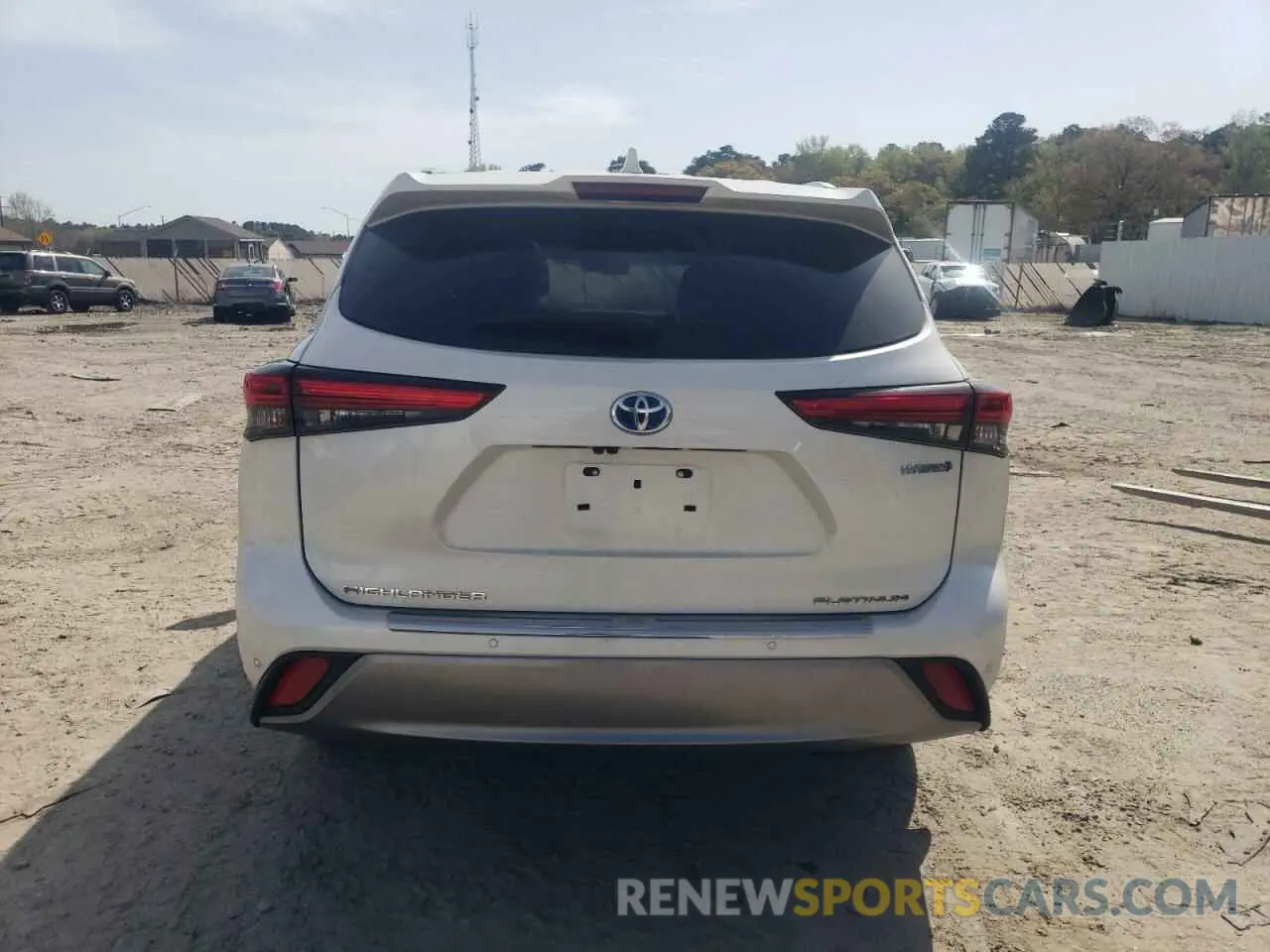 6 Photograph of a damaged car 5TDEBRCH2MS055753 TOYOTA HIGHLANDER 2021