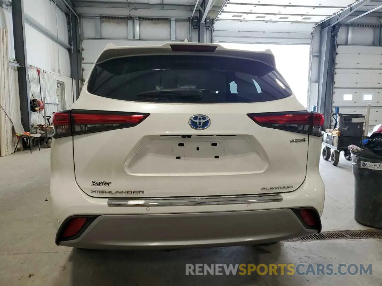 6 Фотография поврежденного автомобиля 5TDEBRCH5MS027980 TOYOTA HIGHLANDER 2021