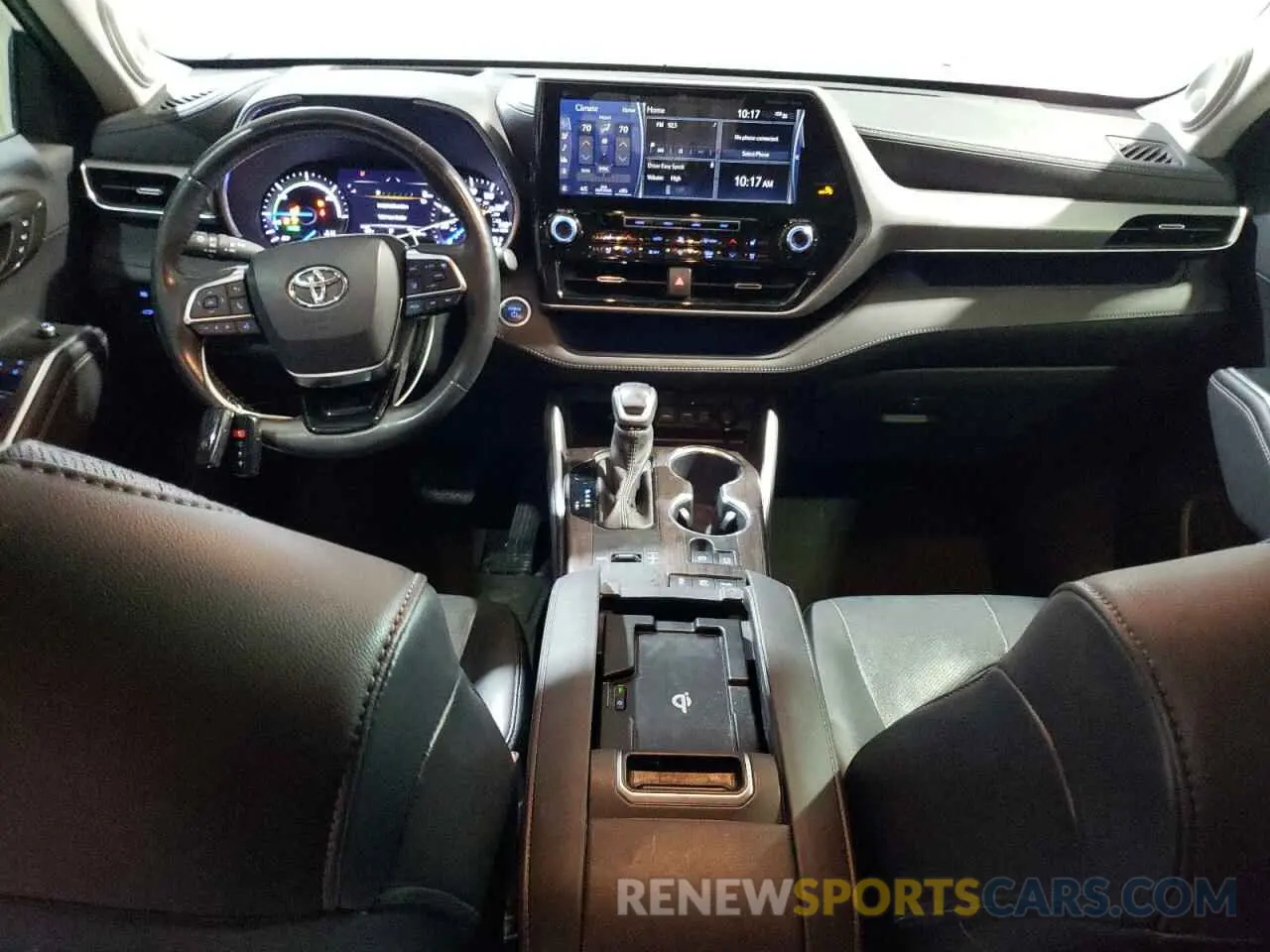 8 Фотография поврежденного автомобиля 5TDEBRCH6MS029382 TOYOTA HIGHLANDER 2021