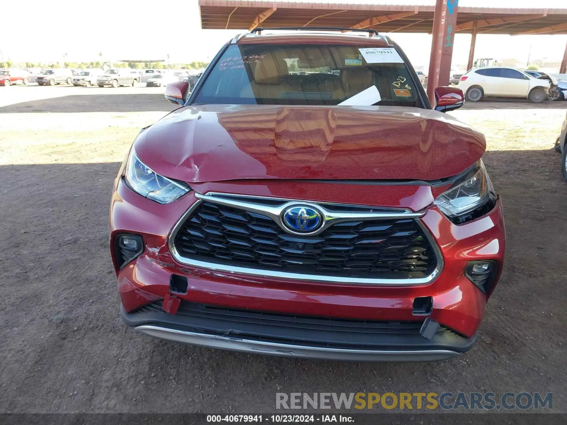 11 Photograph of a damaged car 5TDFARAH5MS006735 TOYOTA HIGHLANDER 2021