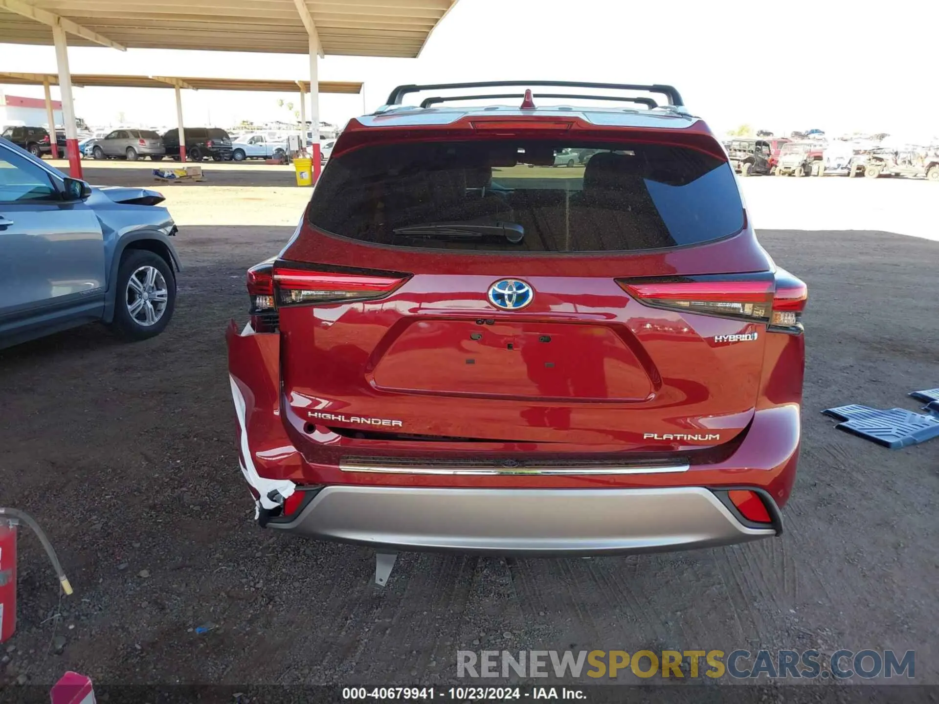 15 Photograph of a damaged car 5TDFARAH5MS006735 TOYOTA HIGHLANDER 2021