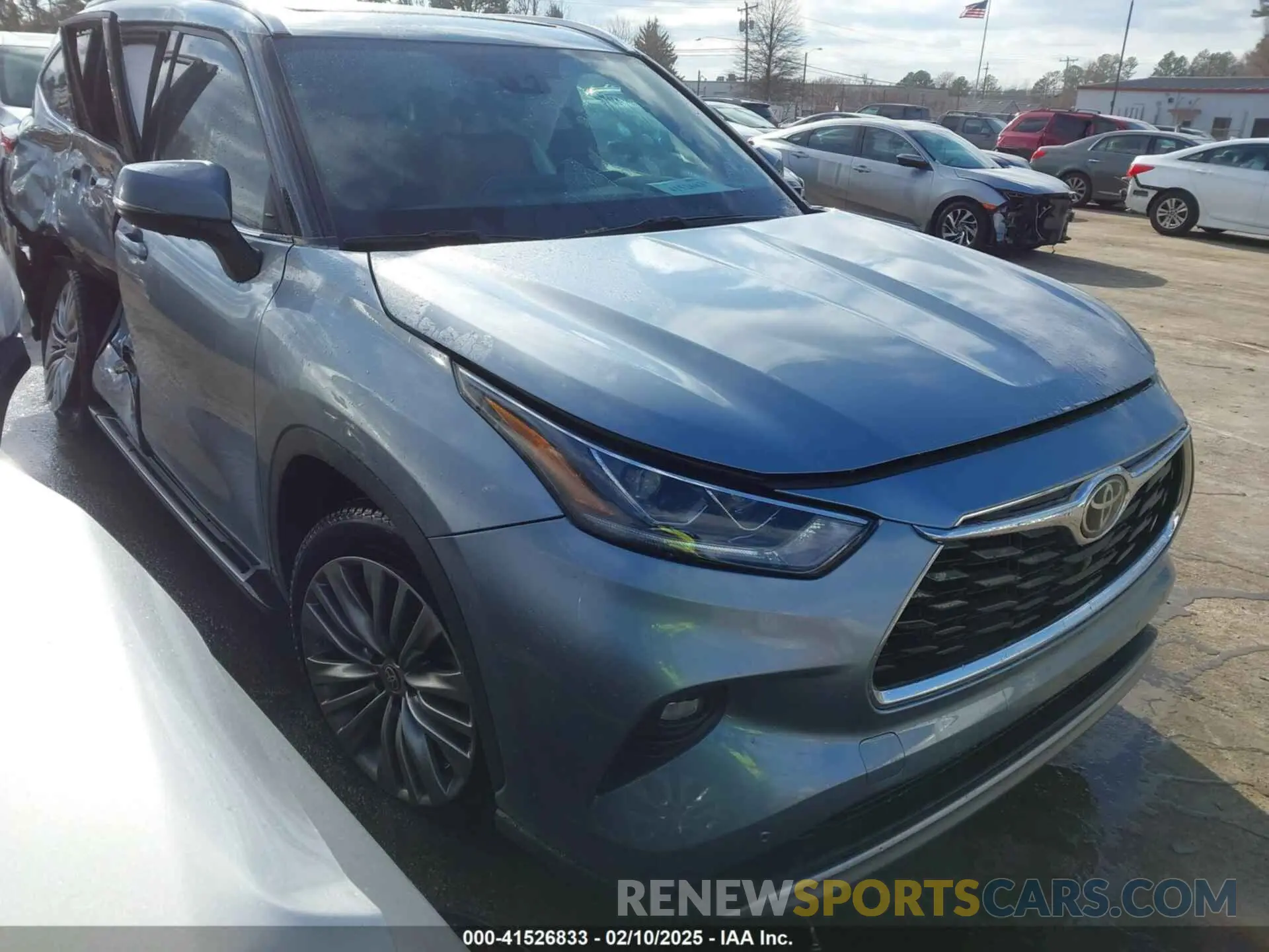 1 Photograph of a damaged car 5TDFZRAH2MS041693 TOYOTA HIGHLANDER 2021