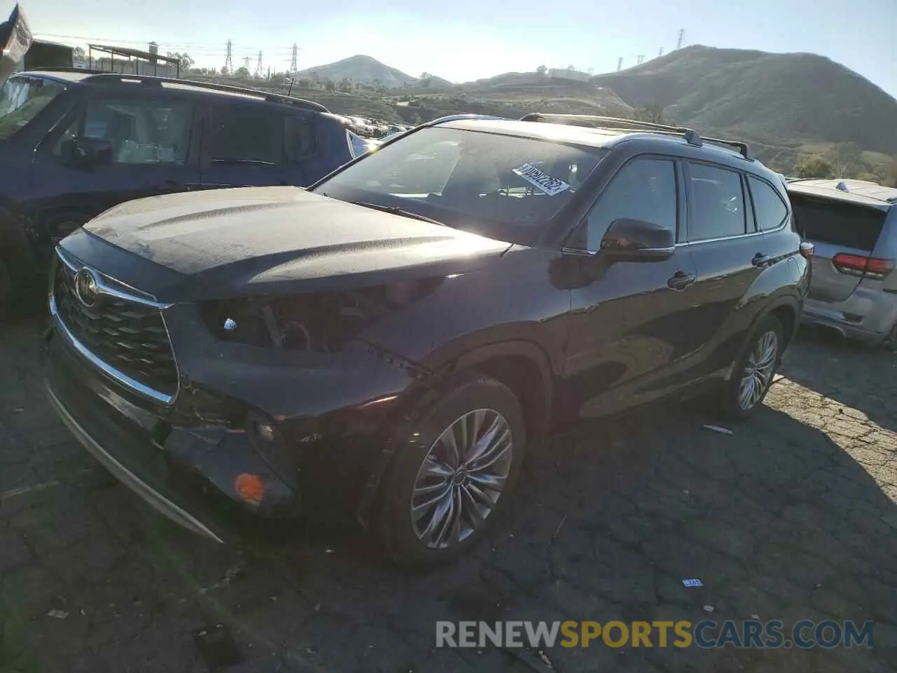 1 Фотография поврежденного автомобиля 5TDFZRAH7MS064161 TOYOTA HIGHLANDER 2021
