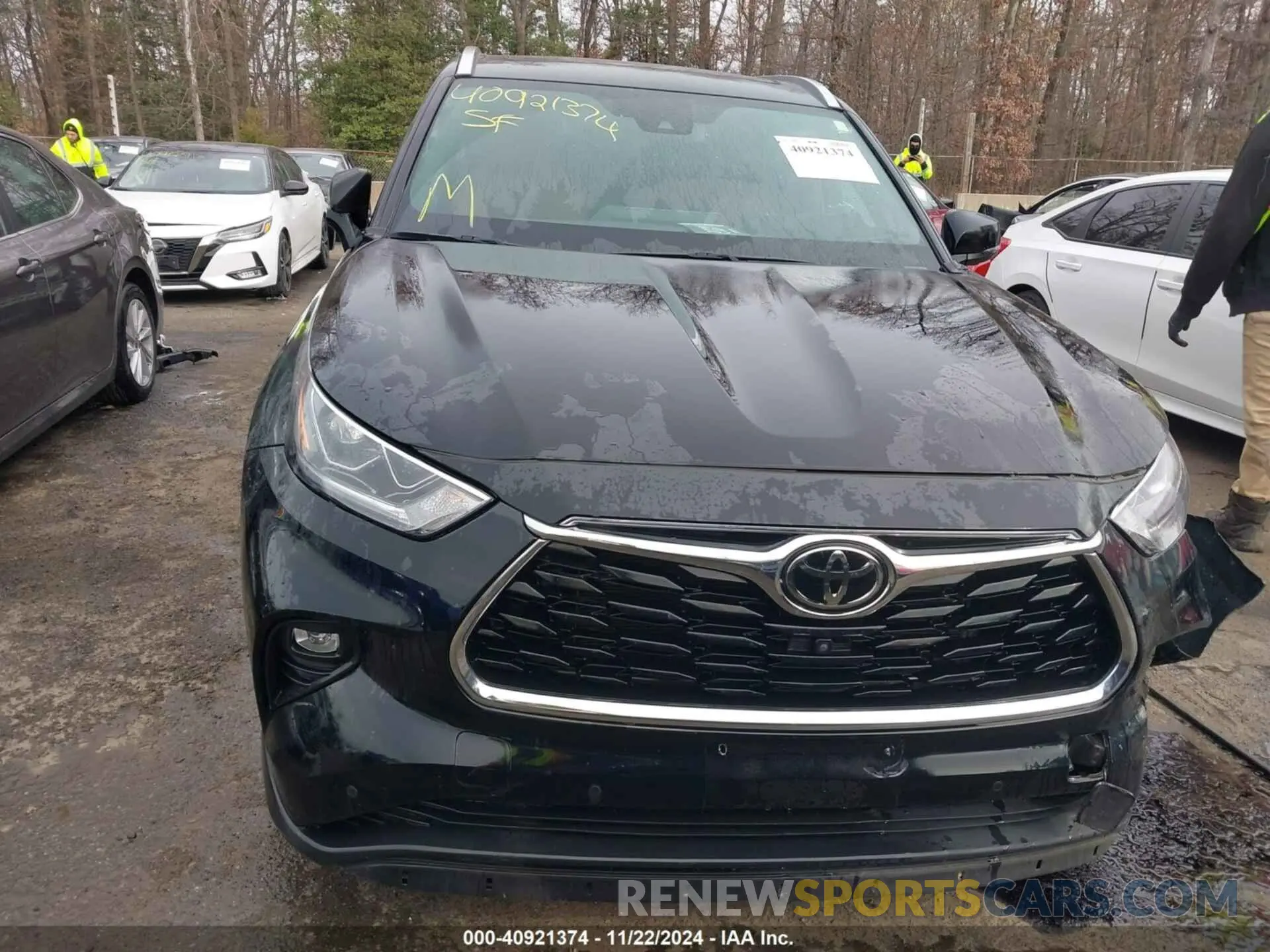 12 Photograph of a damaged car 5TDFZRBH0MS147364 TOYOTA HIGHLANDER 2021