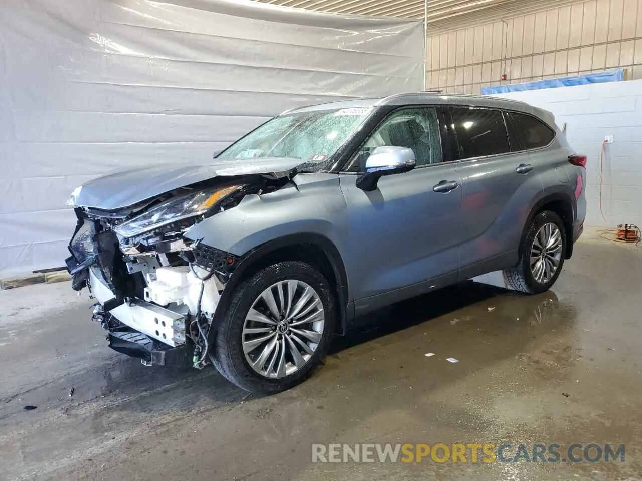 1 Фотография поврежденного автомобиля 5TDFZRBH2MS071517 TOYOTA HIGHLANDER 2021