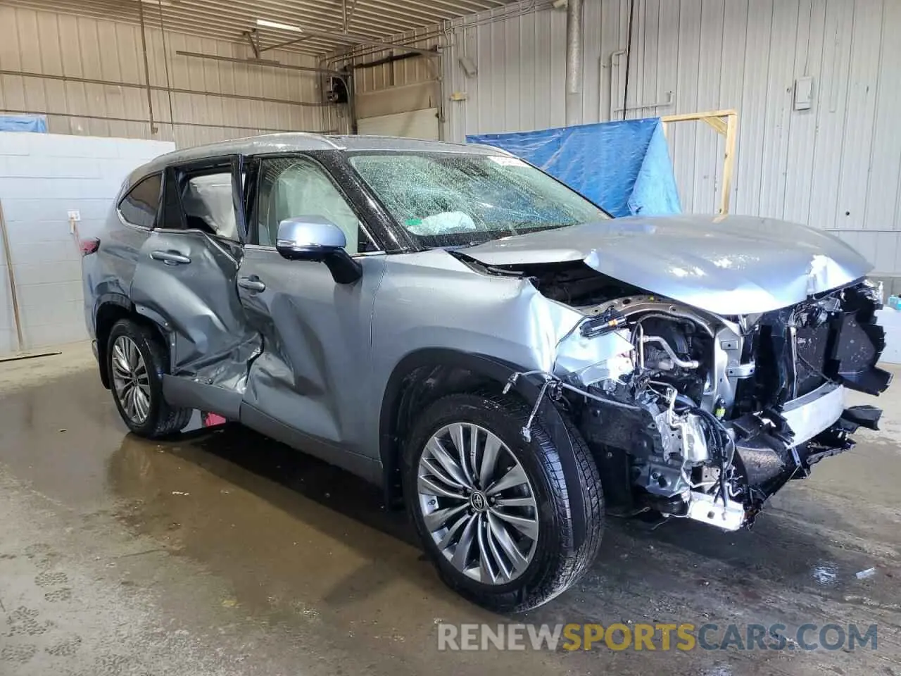 4 Фотография поврежденного автомобиля 5TDFZRBH2MS071517 TOYOTA HIGHLANDER 2021