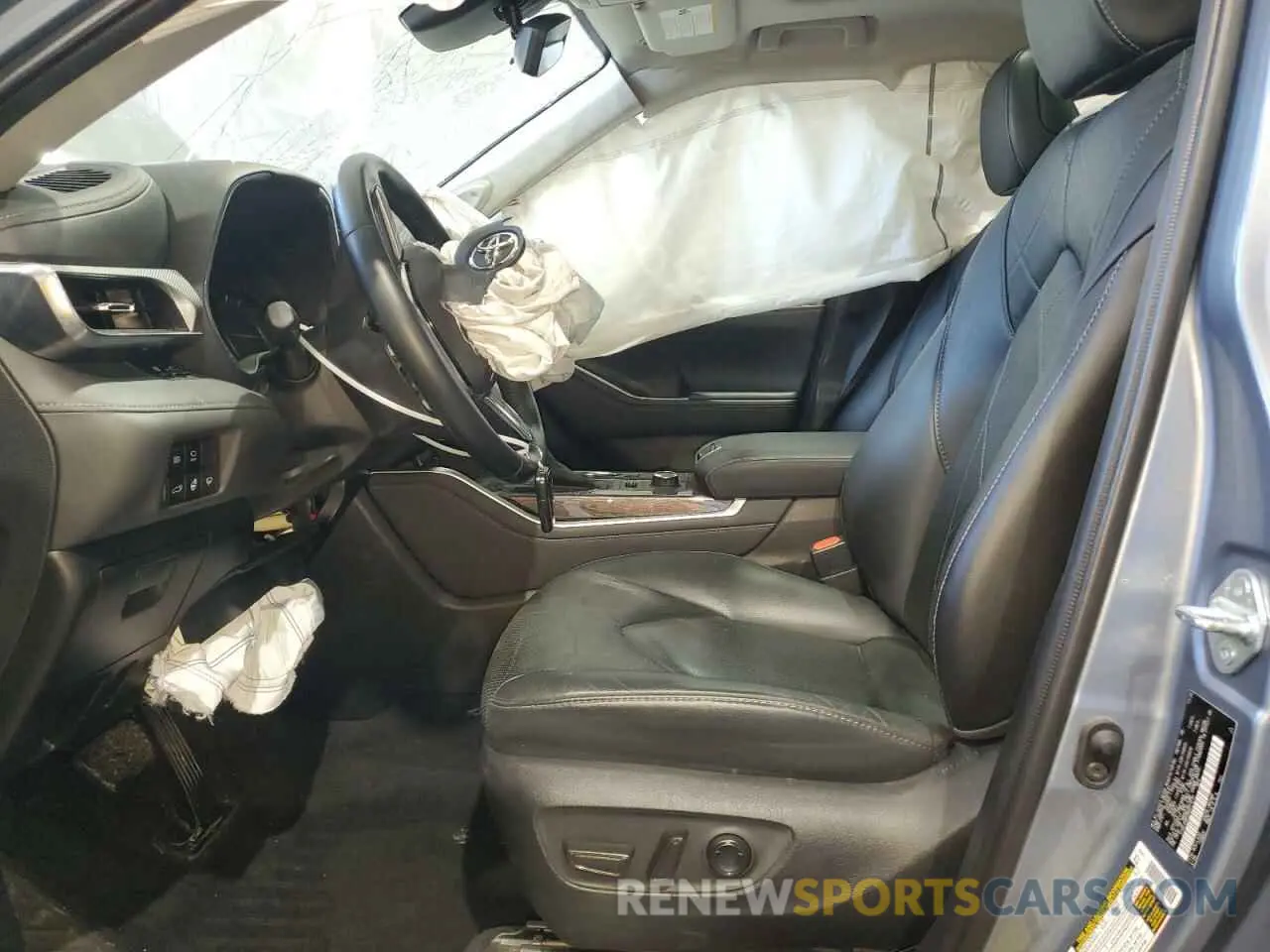 7 Фотография поврежденного автомобиля 5TDFZRBH2MS071517 TOYOTA HIGHLANDER 2021
