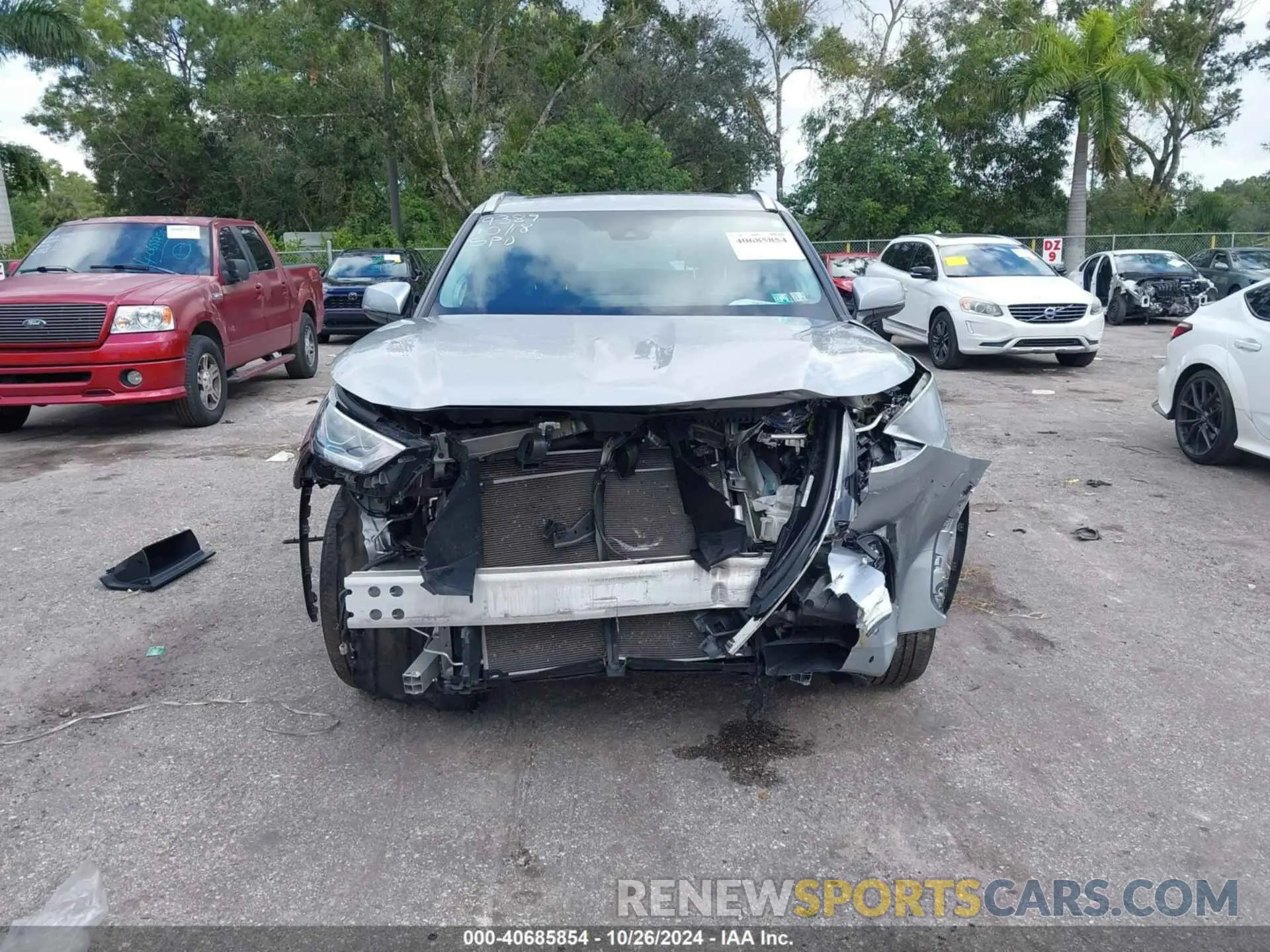 12 Photograph of a damaged car 5TDFZRBH3MS129389 TOYOTA HIGHLANDER 2021