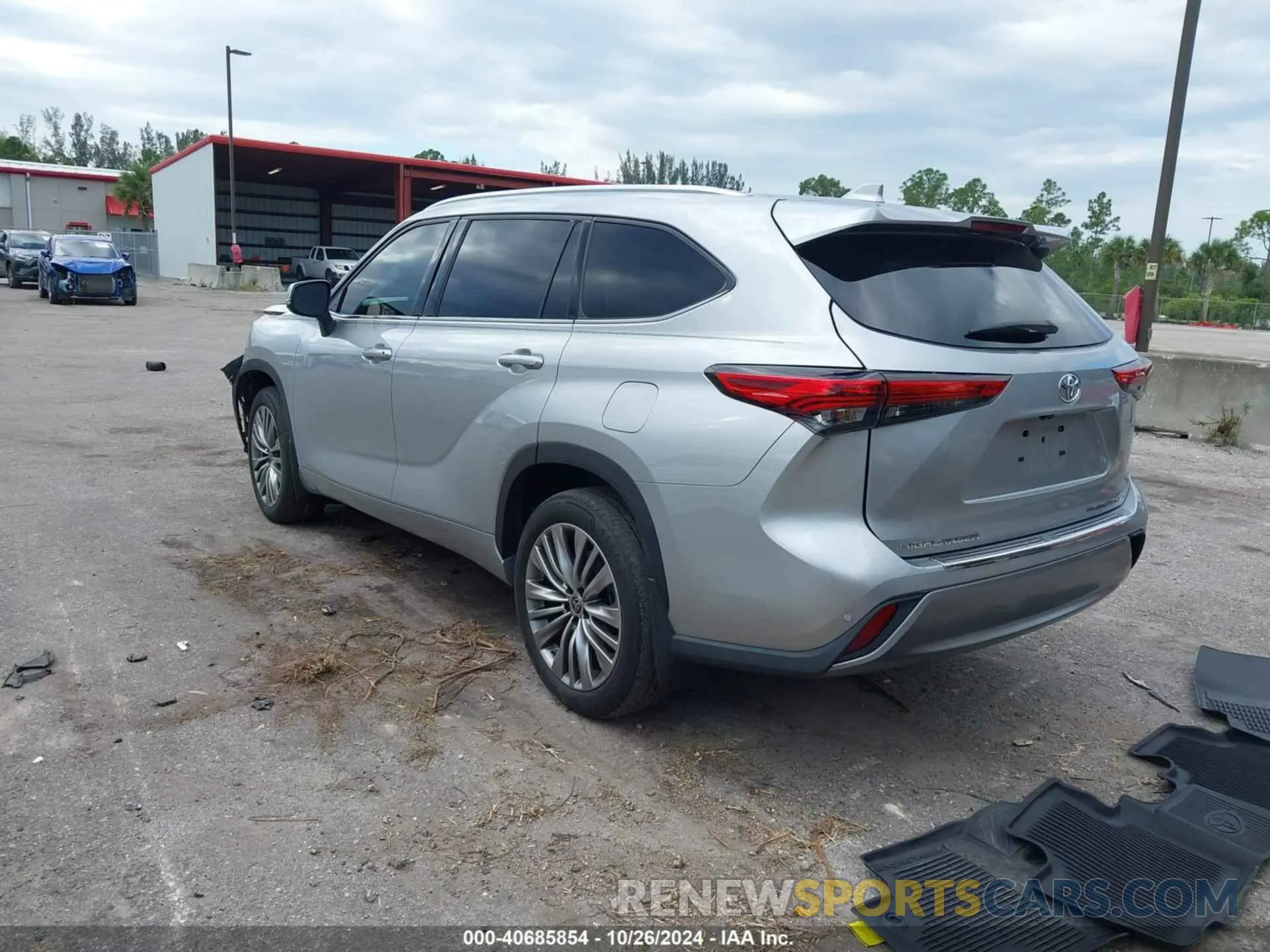 3 Photograph of a damaged car 5TDFZRBH3MS129389 TOYOTA HIGHLANDER 2021