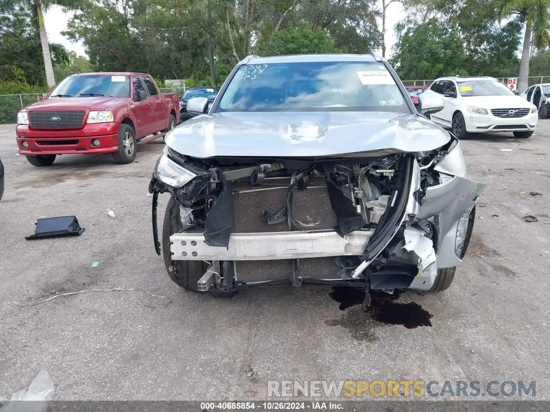 6 Photograph of a damaged car 5TDFZRBH3MS129389 TOYOTA HIGHLANDER 2021