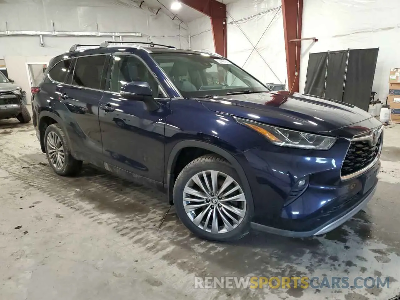 4 Фотография поврежденного автомобиля 5TDFZRBH4MS112455 TOYOTA HIGHLANDER 2021
