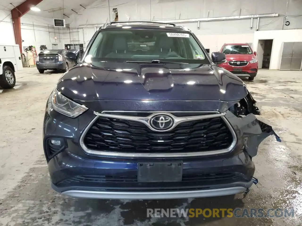5 Фотография поврежденного автомобиля 5TDFZRBH4MS112455 TOYOTA HIGHLANDER 2021