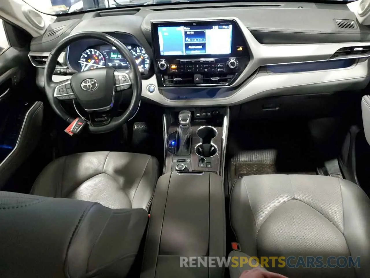 8 Фотография поврежденного автомобиля 5TDFZRBH4MS112455 TOYOTA HIGHLANDER 2021