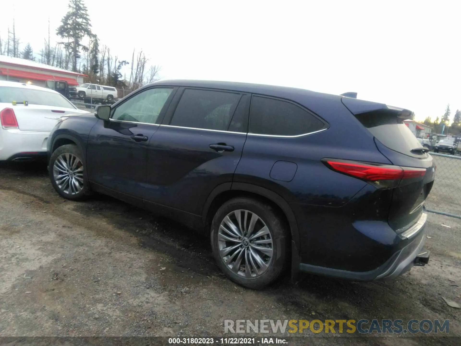 3 Photograph of a damaged car 5TDFZRBH5MS107832 TOYOTA HIGHLANDER 2021