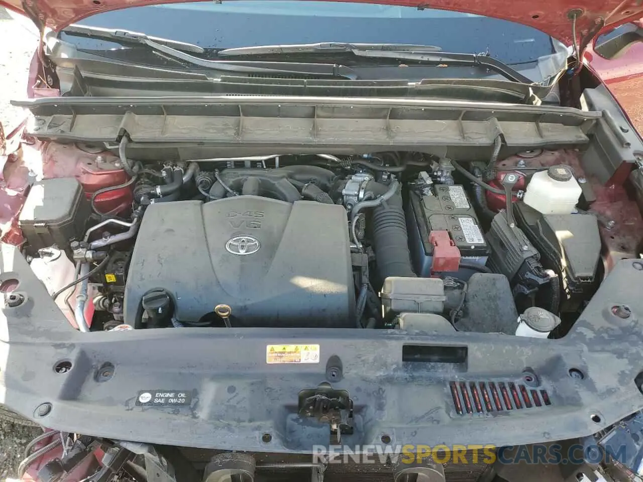 12 Фотография поврежденного автомобиля 5TDFZRBH9MS068002 TOYOTA HIGHLANDER 2021