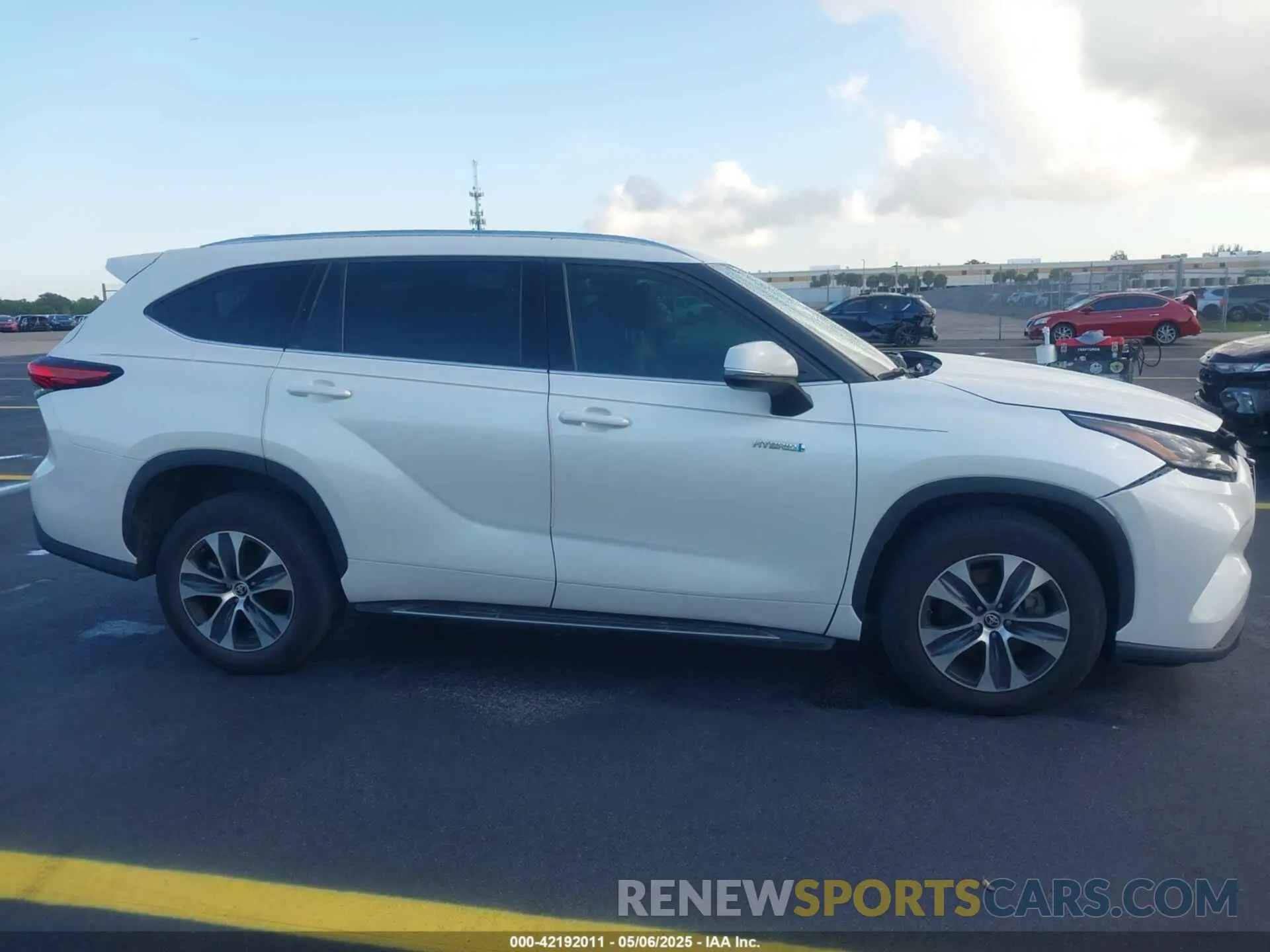 13 Фотография поврежденного автомобиля 5TDGARAH3MS506073 TOYOTA HIGHLANDER 2021