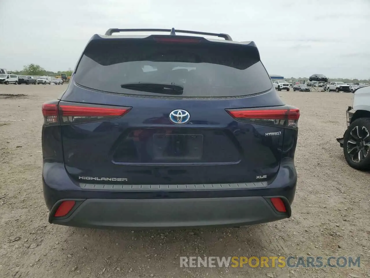 6 Фотография поврежденного автомобиля 5TDGARAH3MS508017 TOYOTA HIGHLANDER 2021