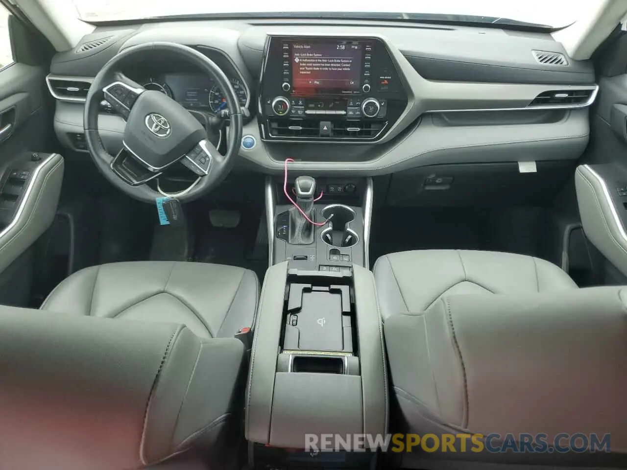 8 Фотография поврежденного автомобиля 5TDGARAH3MS508017 TOYOTA HIGHLANDER 2021