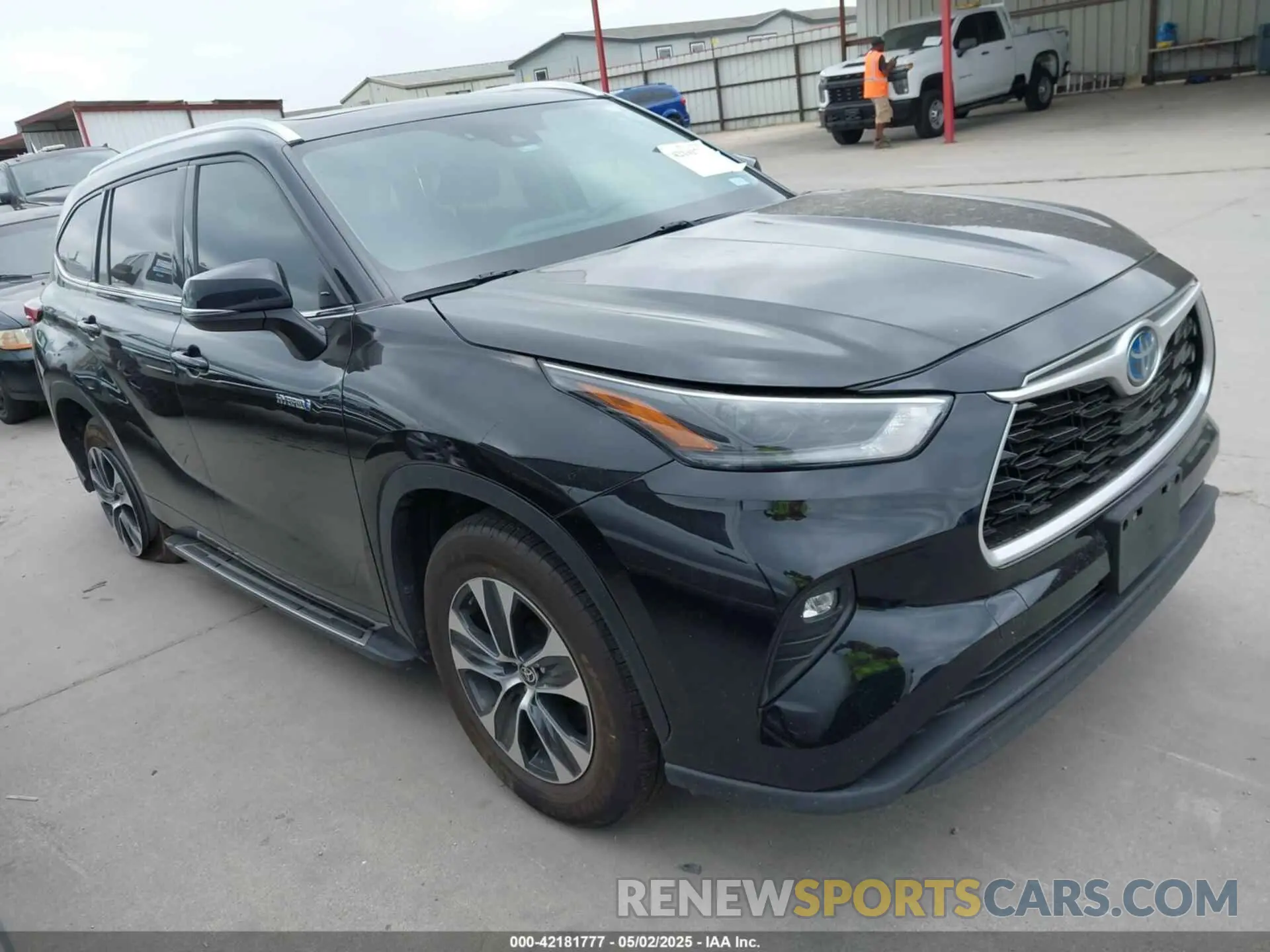 1 Photograph of a damaged car 5TDGARAH6MS504009 TOYOTA HIGHLANDER 2021