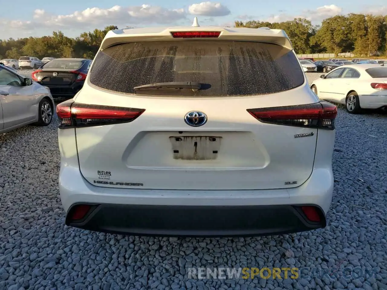 6 Photograph of a damaged car 5TDGBRCH0MS527540 TOYOTA HIGHLANDER 2021
