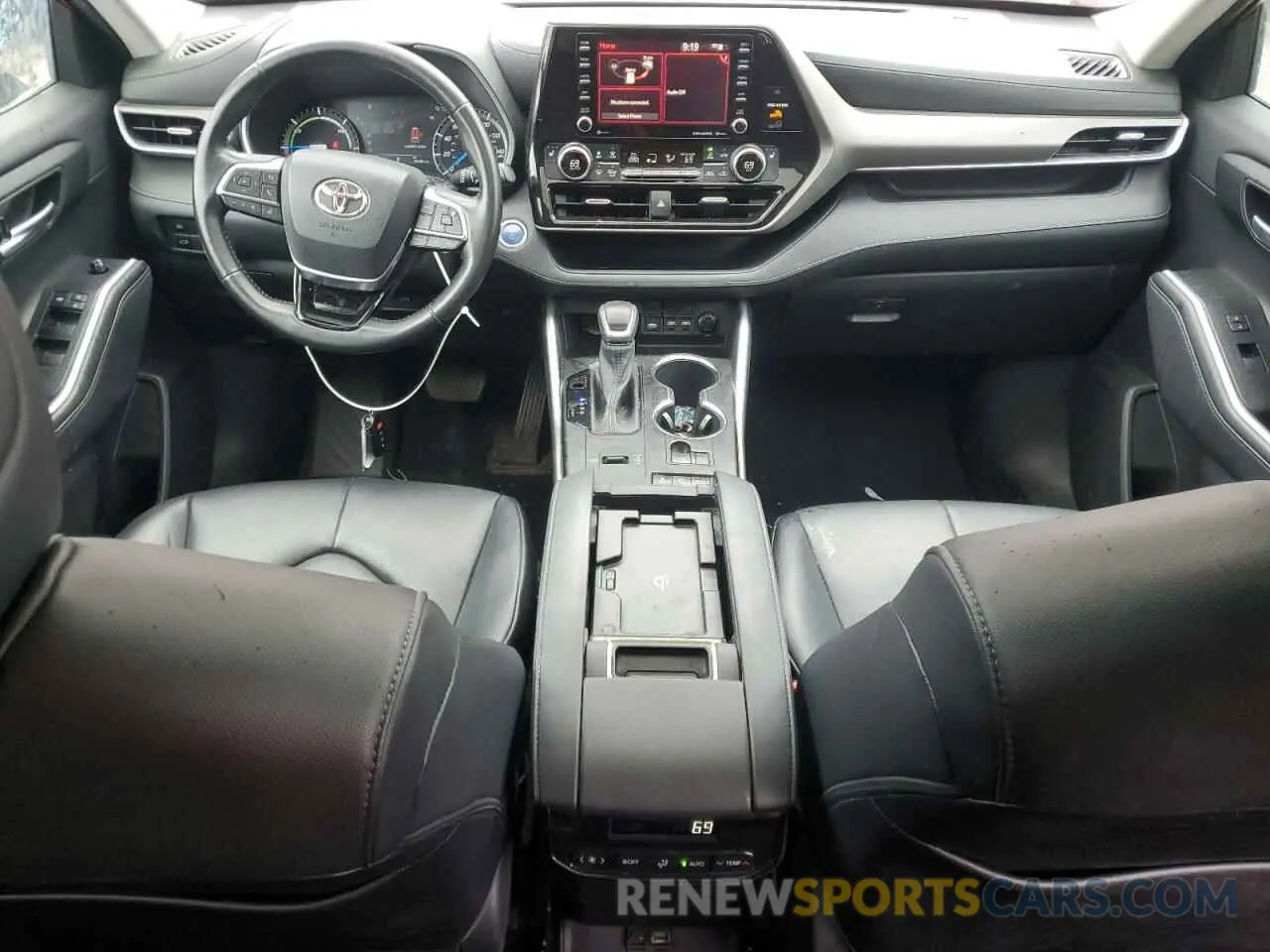 8 Фотография поврежденного автомобиля 5TDGBRCH1MS516174 TOYOTA HIGHLANDER 2021