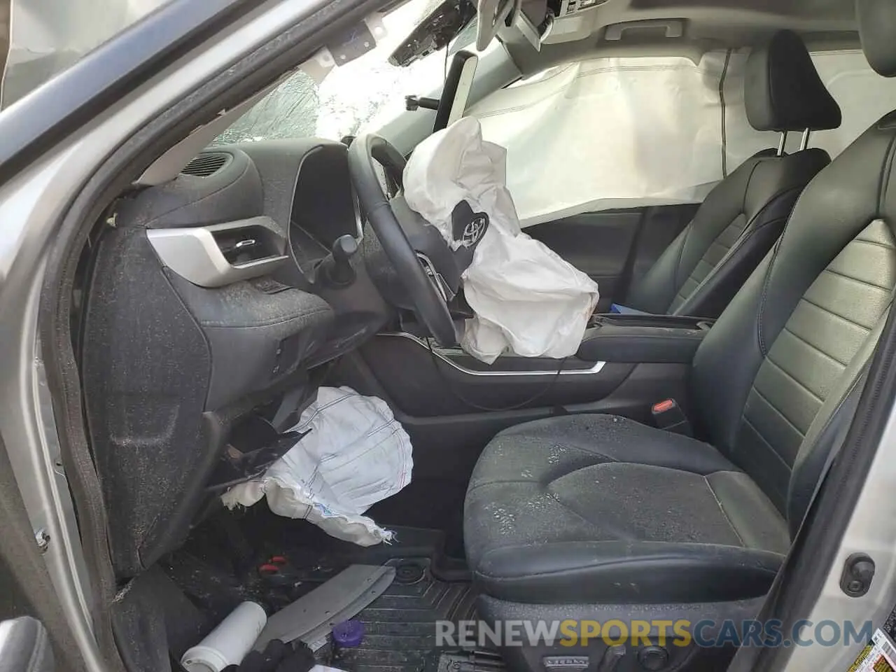 7 Photograph of a damaged car 5TDGBRCH1MS536361 TOYOTA HIGHLANDER 2021