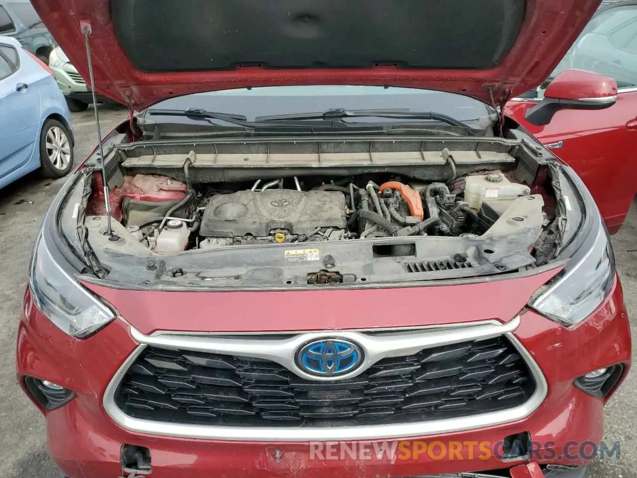 12 Фотография поврежденного автомобиля 5TDGBRCH4MS522941 TOYOTA HIGHLANDER 2021