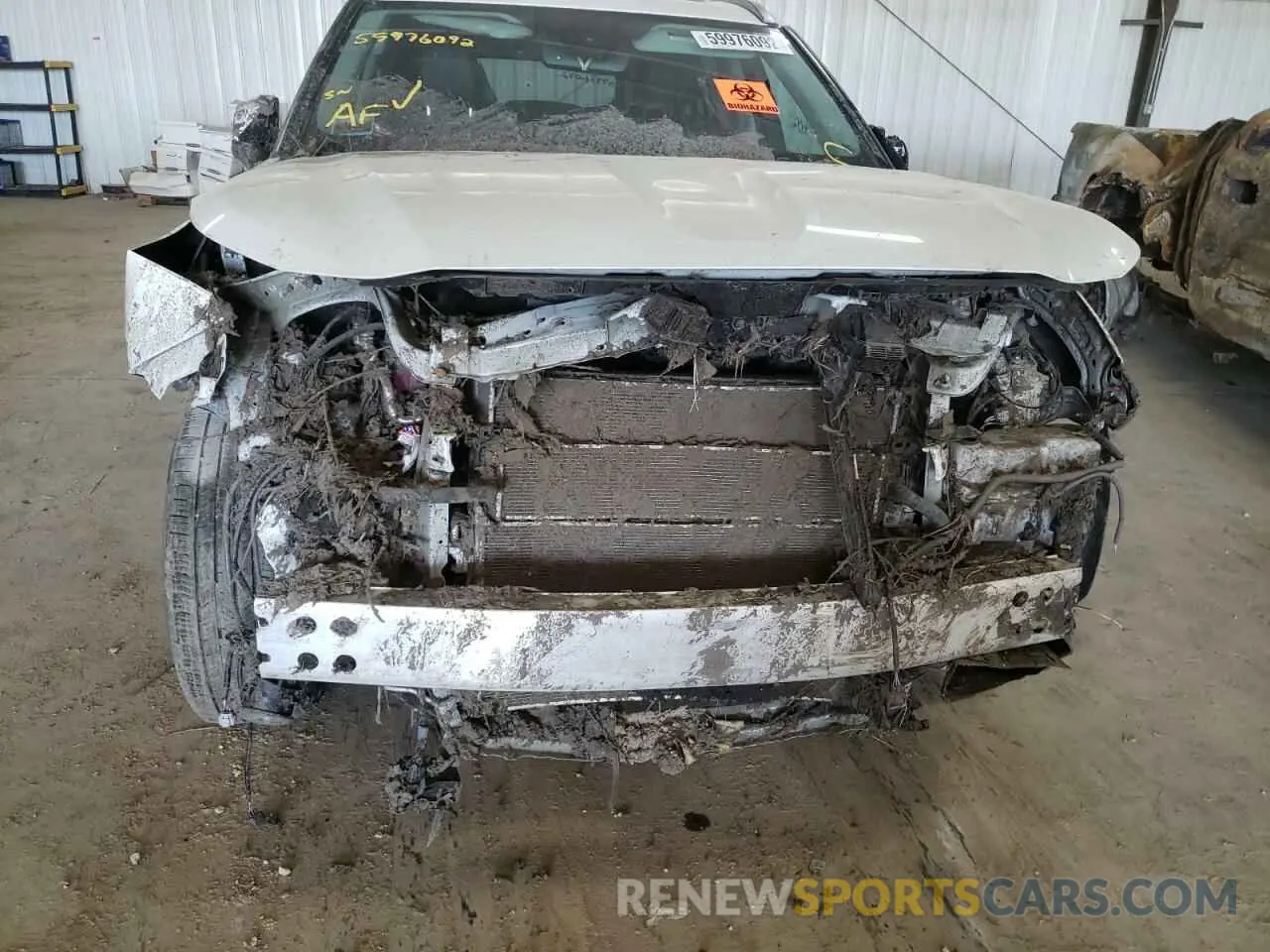 9 Фотография поврежденного автомобиля 5TDGBRCH5MS532362 TOYOTA HIGHLANDER 2021