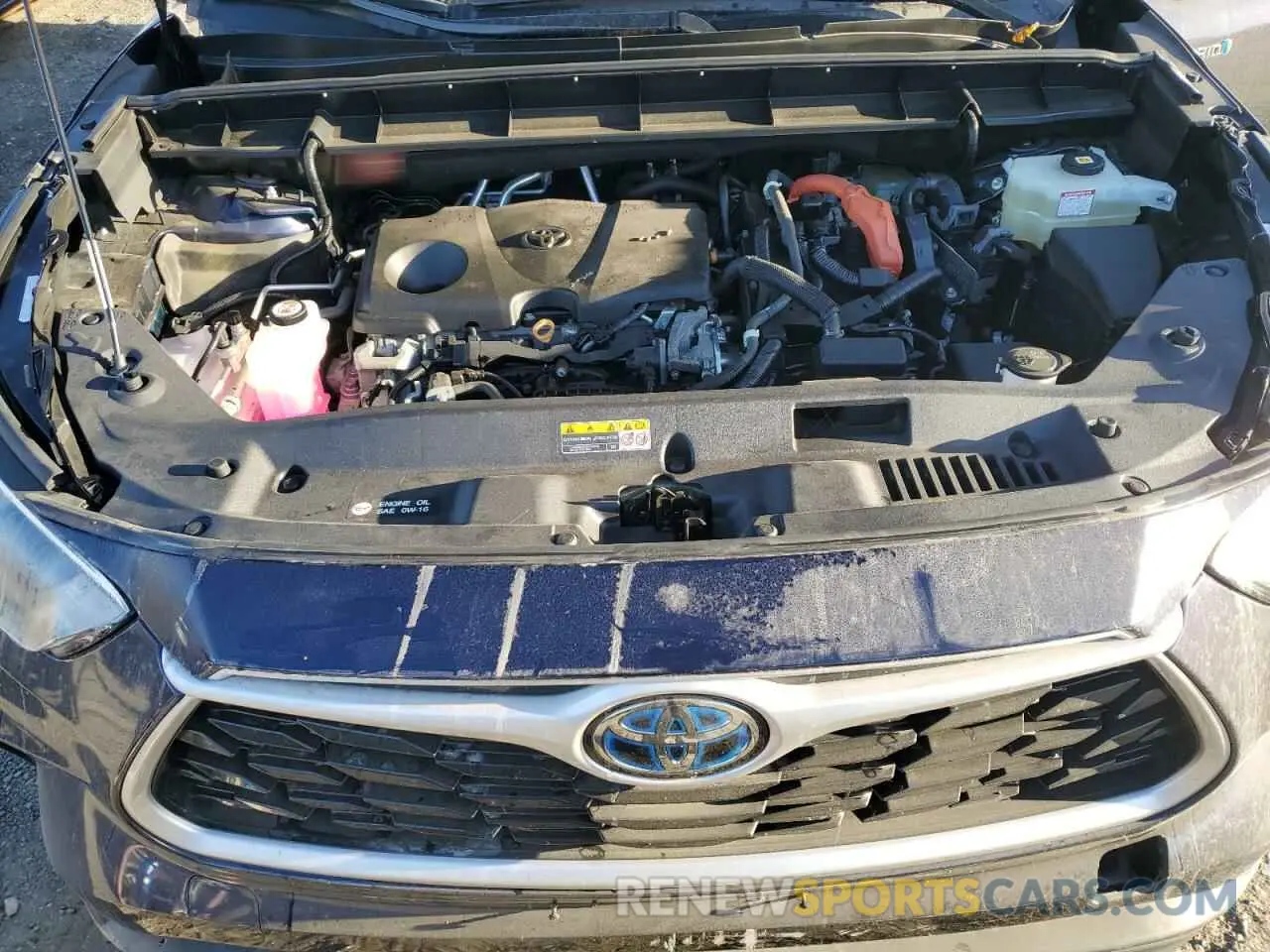 12 Photograph of a damaged car 5TDGBRCH6MS039483 TOYOTA HIGHLANDER 2021
