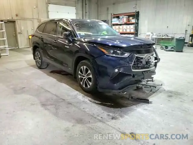 11 Photograph of a damaged car 5TDGBRCH6MS531074 TOYOTA HIGHLANDER 2021