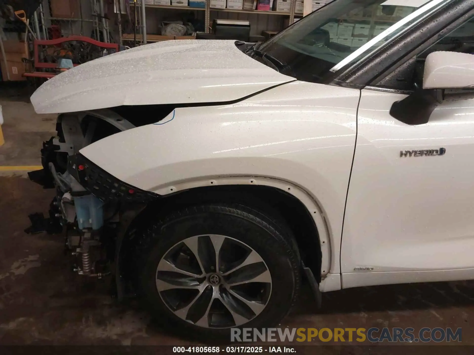 19 Фотография поврежденного автомобиля 5TDGBRCH7MS024992 TOYOTA HIGHLANDER 2021