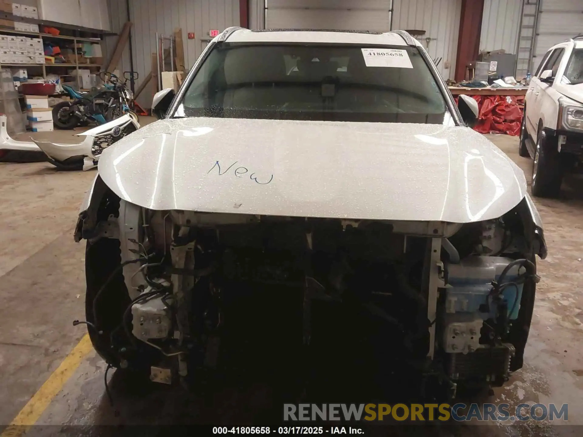 6 Фотография поврежденного автомобиля 5TDGBRCH7MS024992 TOYOTA HIGHLANDER 2021