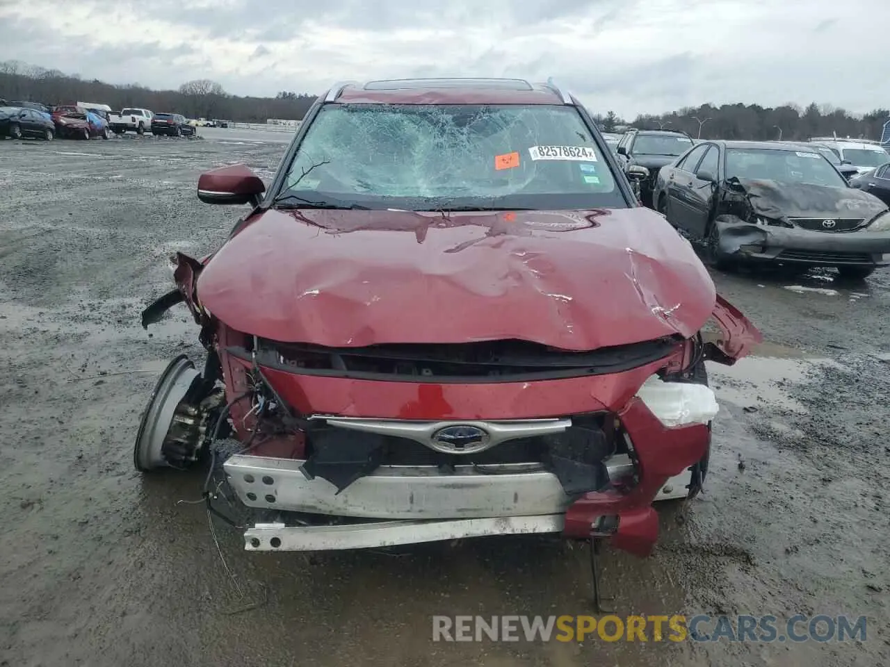 5 Photograph of a damaged car 5TDGBRCH7MS526563 TOYOTA HIGHLANDER 2021