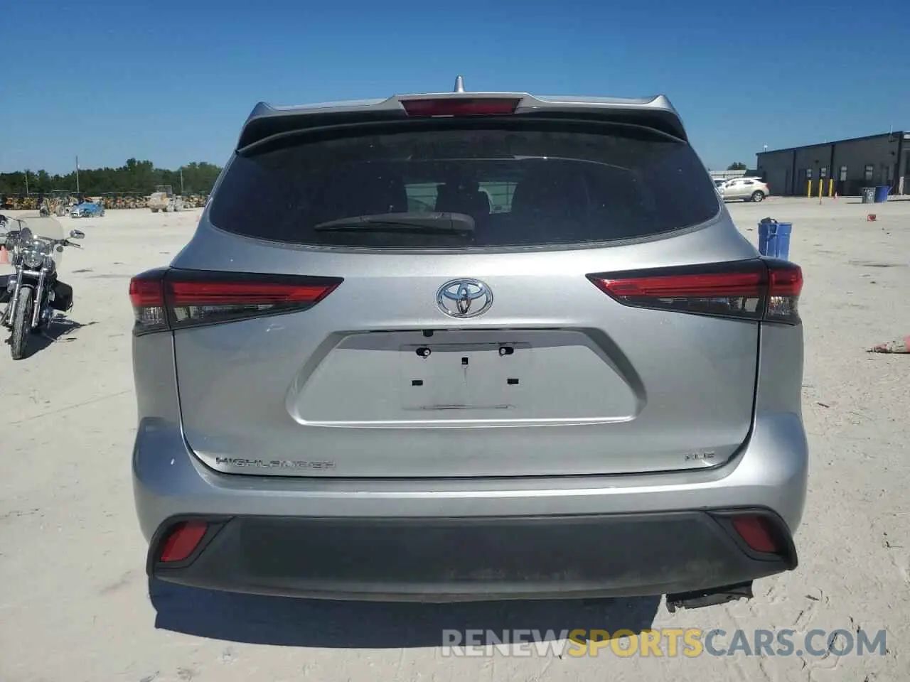 6 Photograph of a damaged car 5TDGZRAH0MS537502 TOYOTA HIGHLANDER 2021