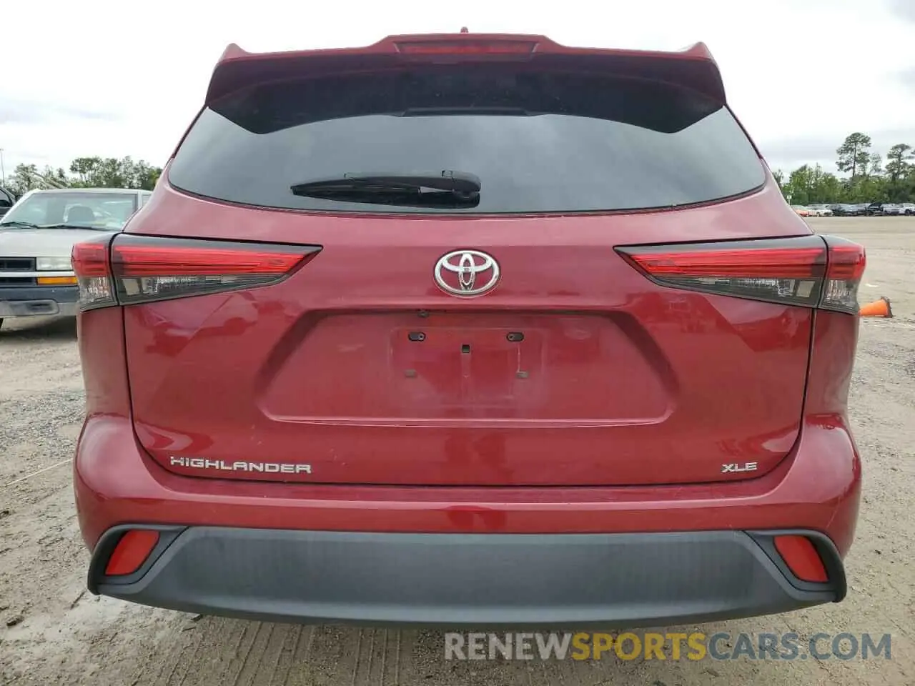 6 Photograph of a damaged car 5TDGZRAH1MS033489 TOYOTA HIGHLANDER 2021