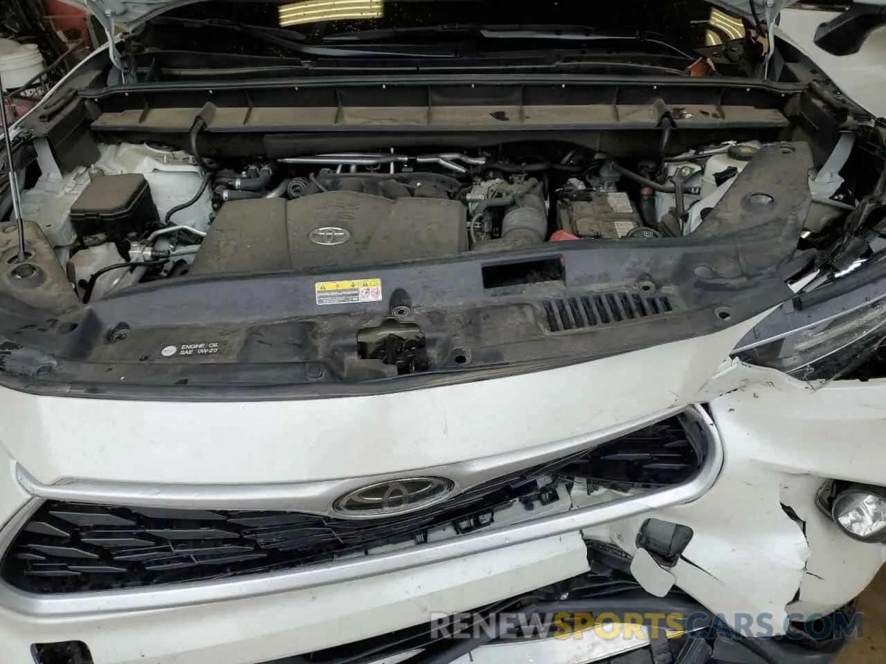 14 Photograph of a damaged car 5TDGZRAH1MS526038 TOYOTA HIGHLANDER 2021