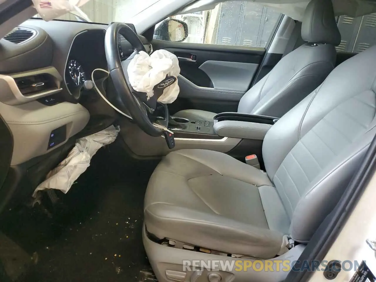 7 Photograph of a damaged car 5TDGZRAH1MS526038 TOYOTA HIGHLANDER 2021