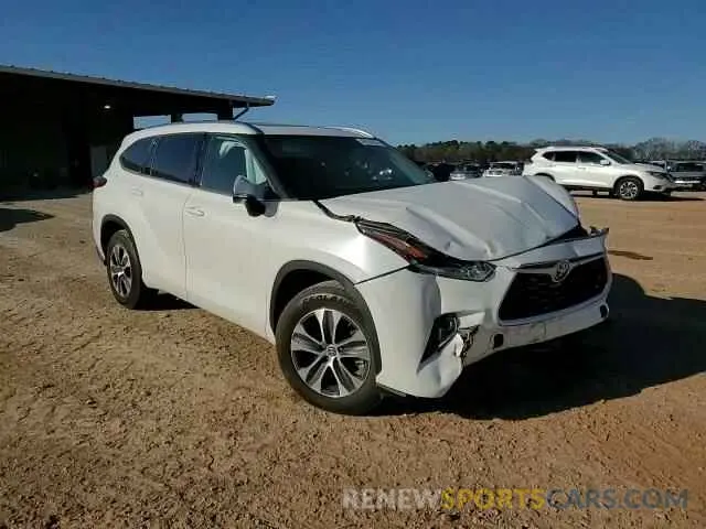 11 Фотография поврежденного автомобиля 5TDGZRAH2MS065366 TOYOTA HIGHLANDER 2021
