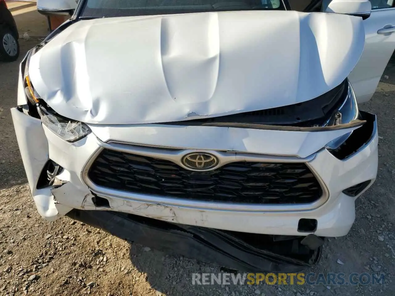 14 Фотография поврежденного автомобиля 5TDGZRAH2MS065366 TOYOTA HIGHLANDER 2021