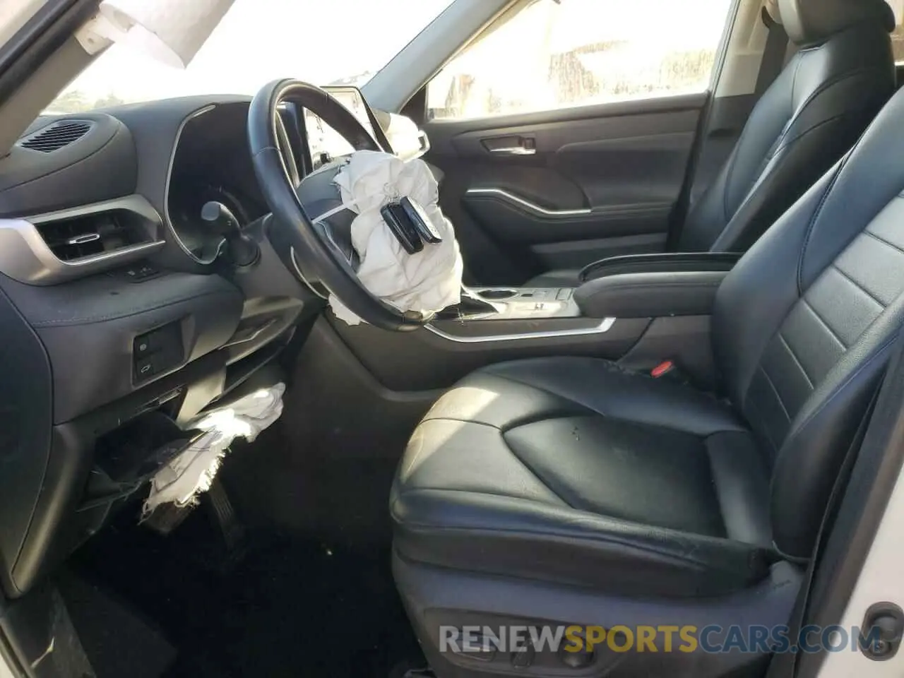 7 Фотография поврежденного автомобиля 5TDGZRAH2MS065366 TOYOTA HIGHLANDER 2021