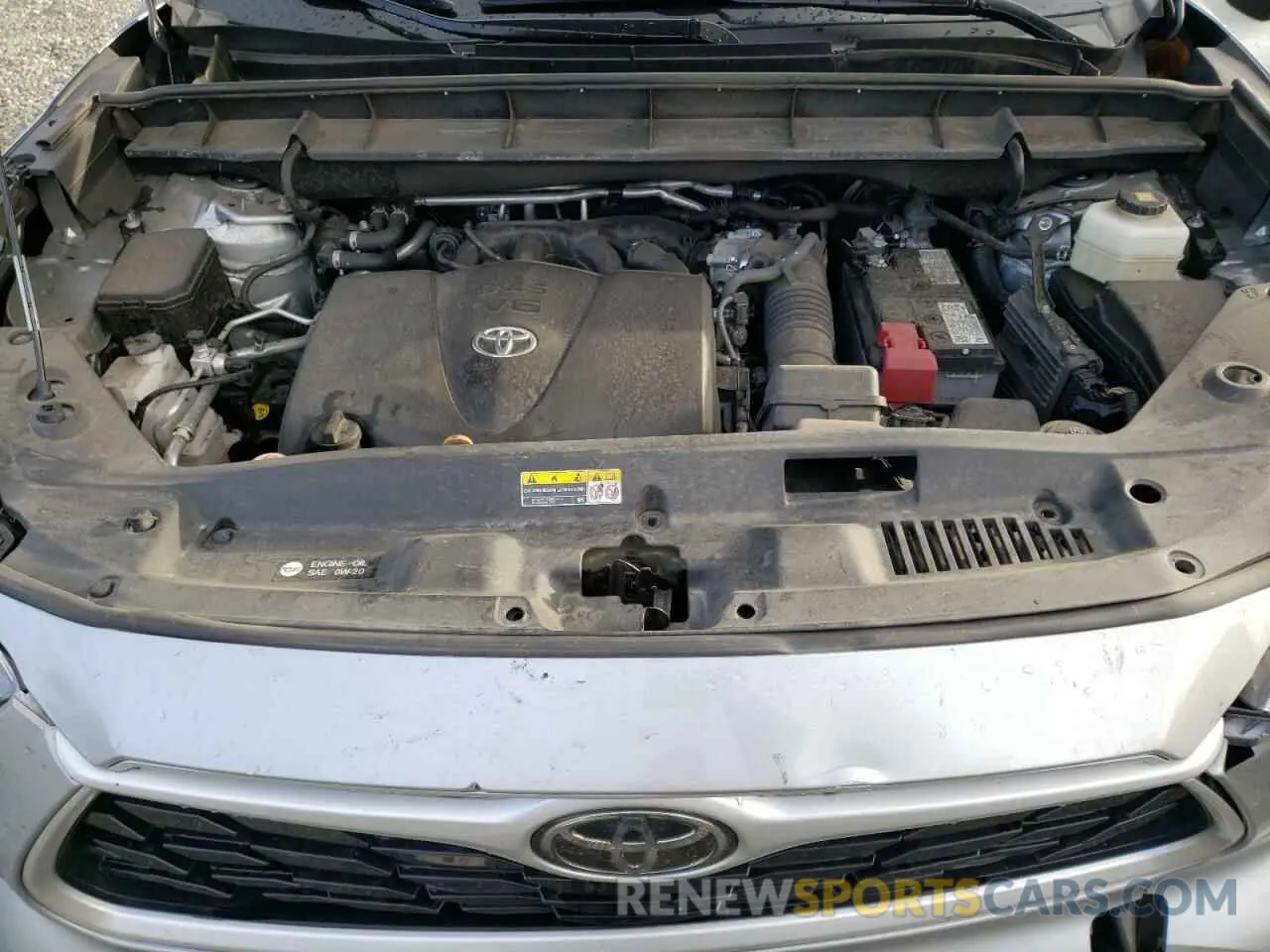 11 Фотография поврежденного автомобиля 5TDGZRAH3MS041321 TOYOTA HIGHLANDER 2021