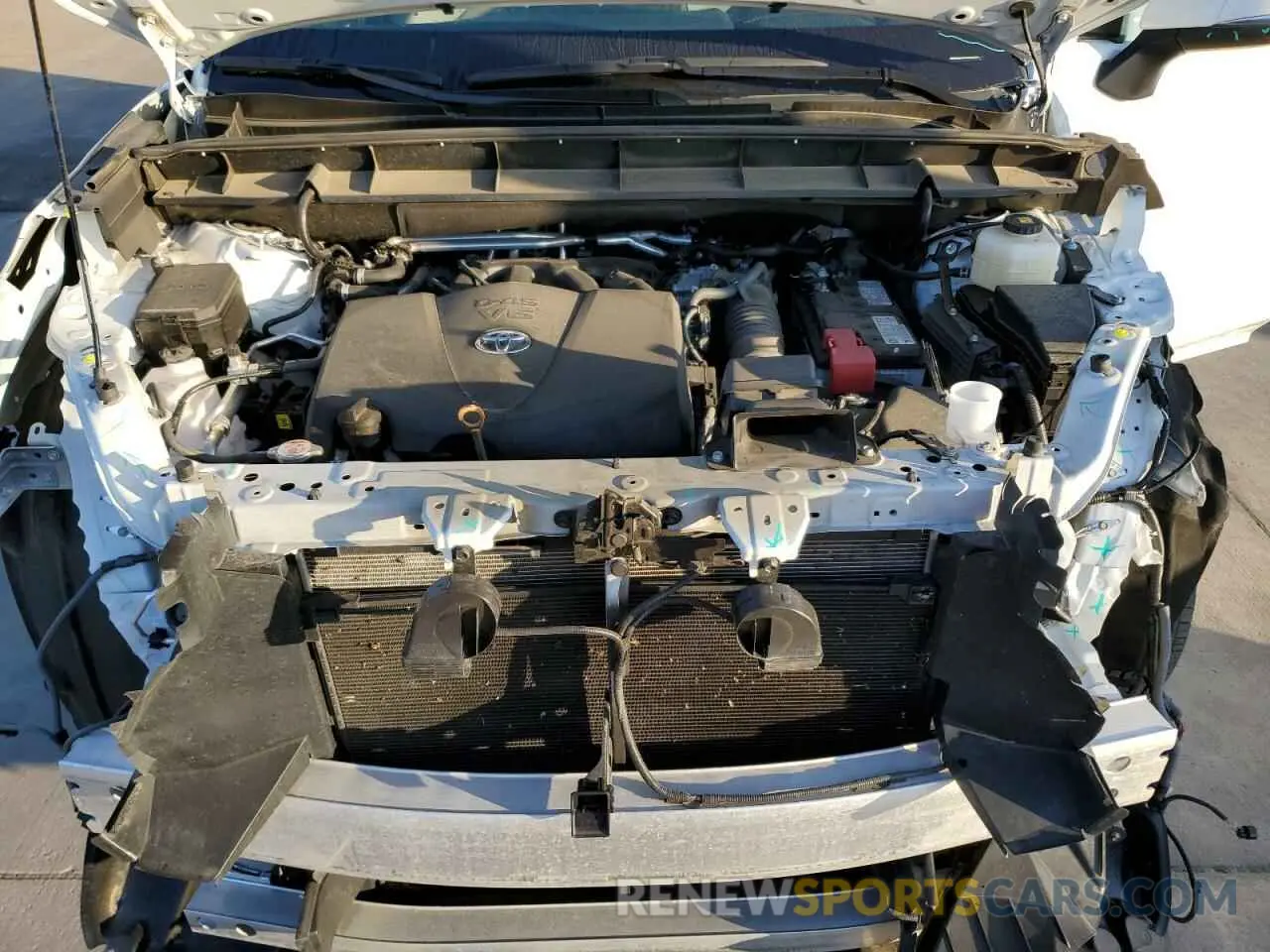 12 Фотография поврежденного автомобиля 5TDGZRAH3MS044266 TOYOTA HIGHLANDER 2021
