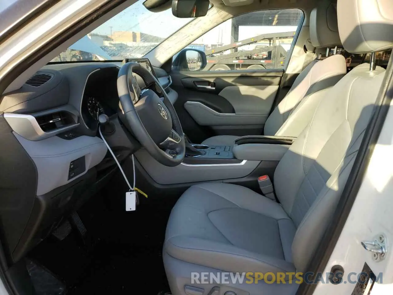7 Фотография поврежденного автомобиля 5TDGZRAH3MS044266 TOYOTA HIGHLANDER 2021