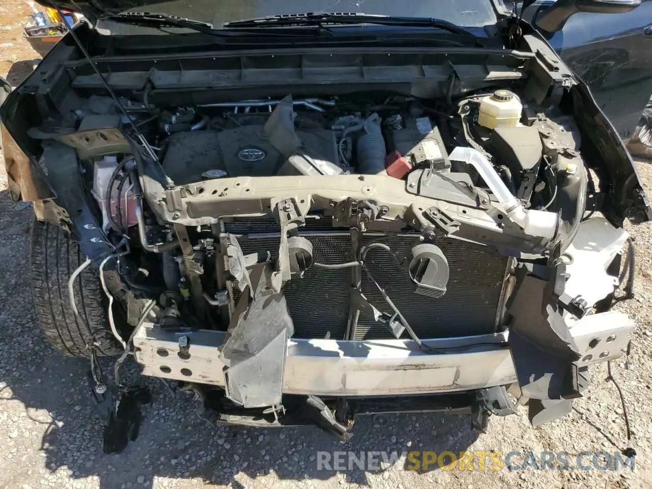 12 Photograph of a damaged car 5TDGZRAH3MS538207 TOYOTA HIGHLANDER 2021