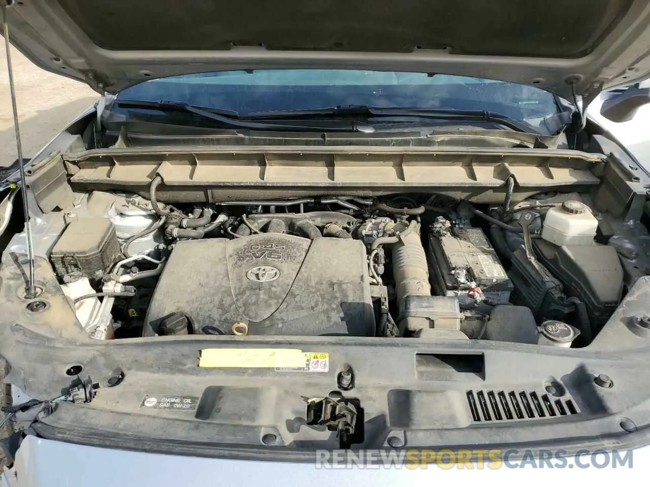 13 Фотография поврежденного автомобиля 5TDGZRAH4MS035253 TOYOTA HIGHLANDER 2021