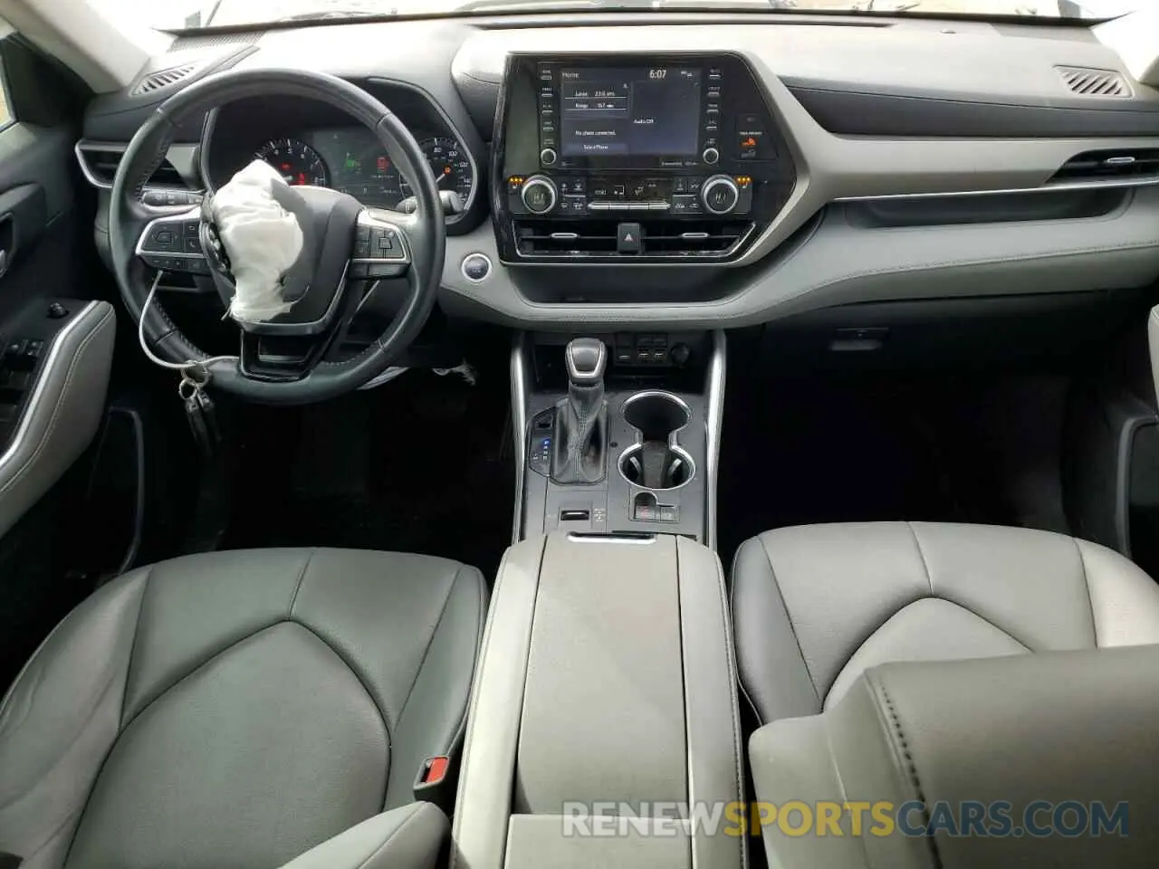 8 Фотография поврежденного автомобиля 5TDGZRAH4MS035253 TOYOTA HIGHLANDER 2021
