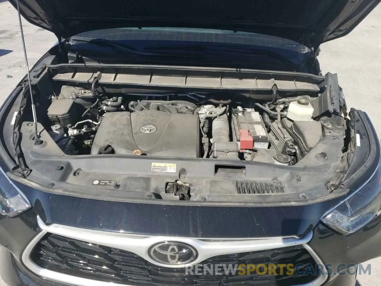 14 Фотография поврежденного автомобиля 5TDGZRAH5MS043992 TOYOTA HIGHLANDER 2021